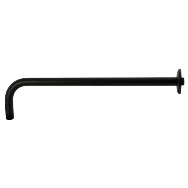 Kingston Brass K117A0 17" Rain Drop Shower Arm, Matte Black K117A0 - main